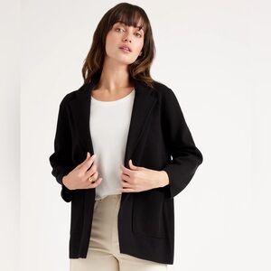 Quince Black Women's Blazer